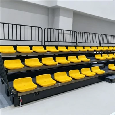Low-back, Retractable, Movable Seating Area.